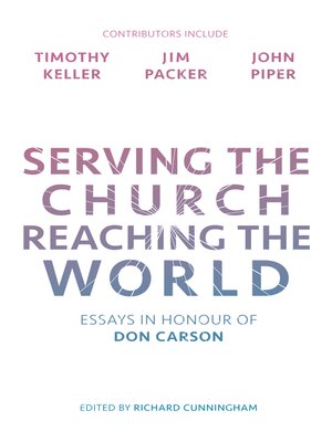 cover image of Serving the Church, Reaching the World